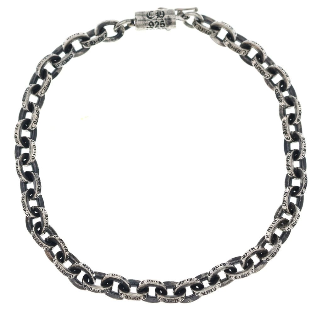 CHROME HEARTS (クロムハーツ) PAPER CHAIN ペーパーチェーン ブレスレット シルバー BCA178