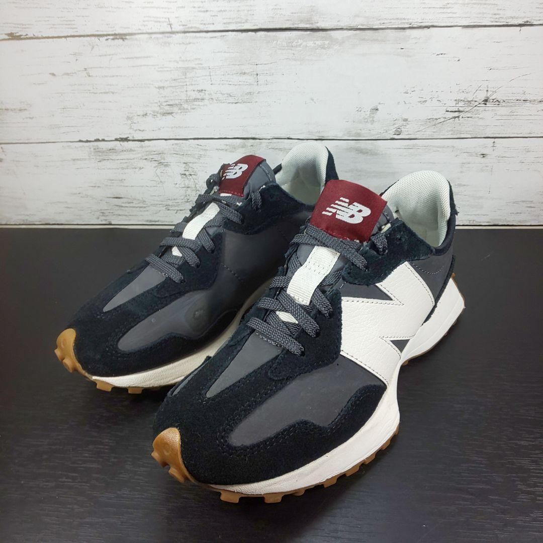 New Balance WS327 ニューバランス ダブリューエス マルチカラー ブラック グレー 23.5cm WS327KC L09485