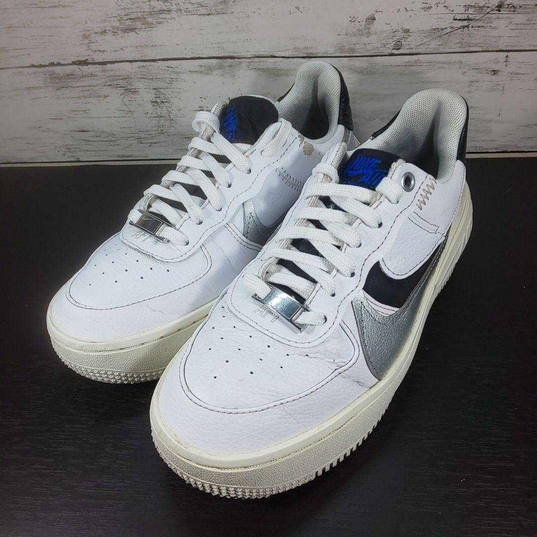 NIKE WMNS Air Force1 PLTAFORM LV8 エアフォース1 プラットフォーム エルブイ8 ホワイト 白 22.5cm DX3199-100 L09501