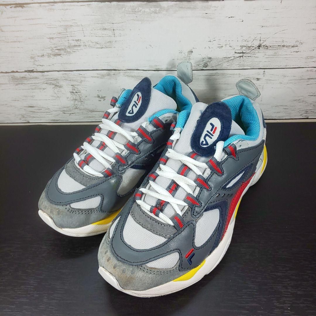 FILA Boveasorus WNS フィラ ボバザラス マルチカラー グレー23.5cm F5070-0077 L09567