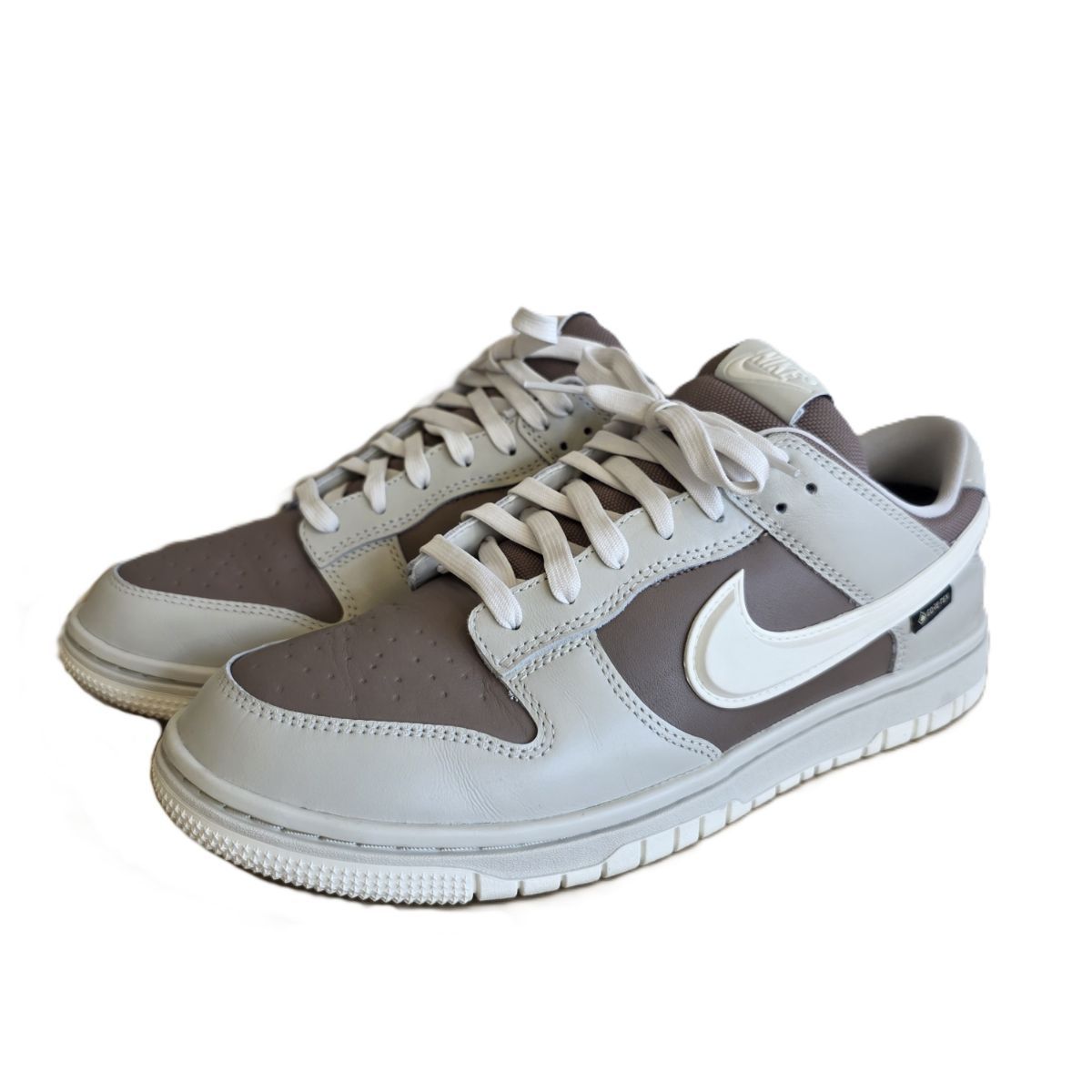NIKE ナイキ ダンク ロー ゴア-テックス DUNK LOW GORE-TEX ブラウン 28cm スニーカー HQ2053-002 メンズ 13151 ホワイト 中古