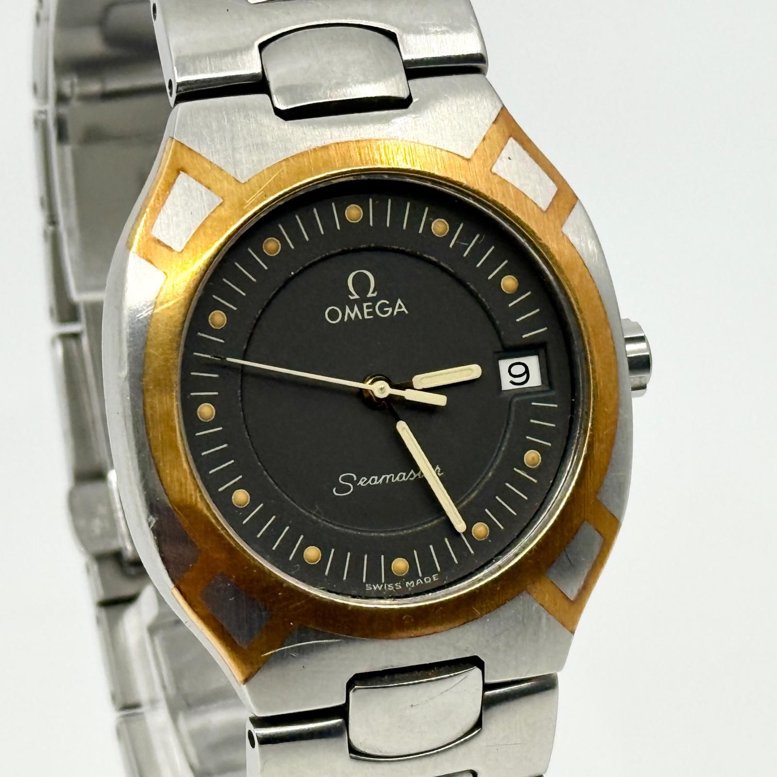 OMEGA オメガ SEAMASTER シーマスター ポラリス 53179917 グレー QZ 