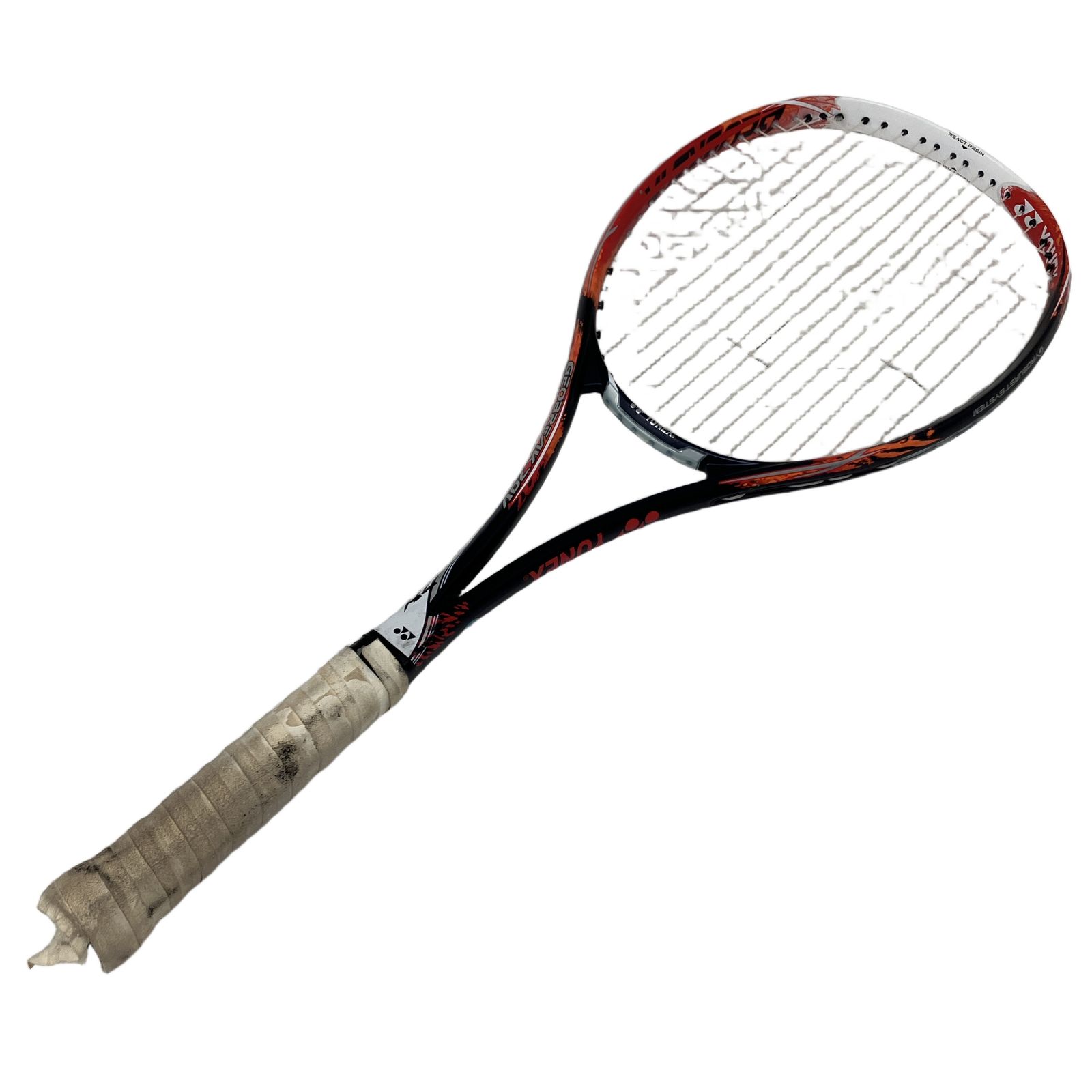 【良品】GEOBREAK70S UL1 ケース付 YONEX GEOBREAK 70V UL1 ソフトテニス 軟式テニス ラケット レッド