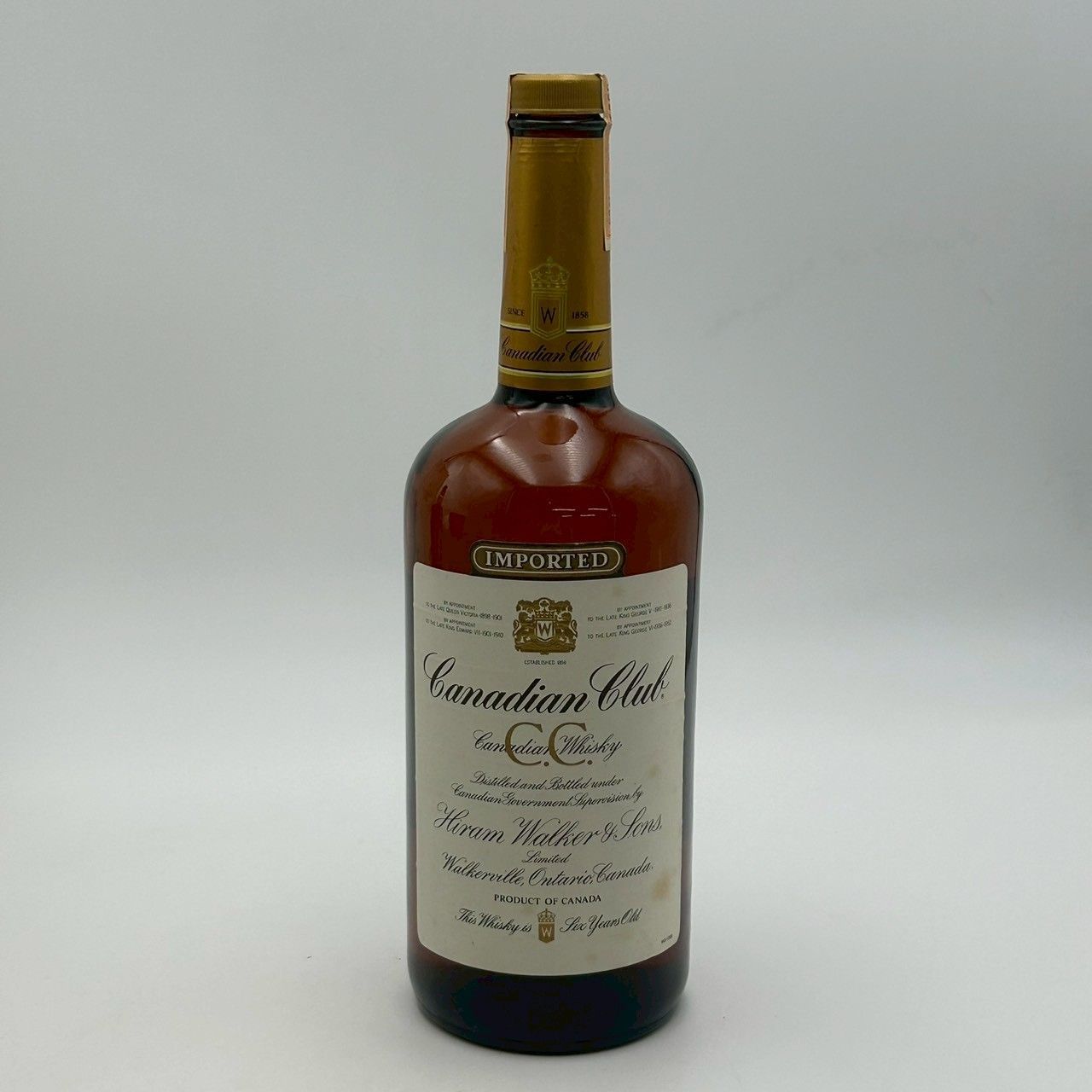 カナディアンクラブ 1984年 1.14L 紙箱付 古酒 - メルカリ