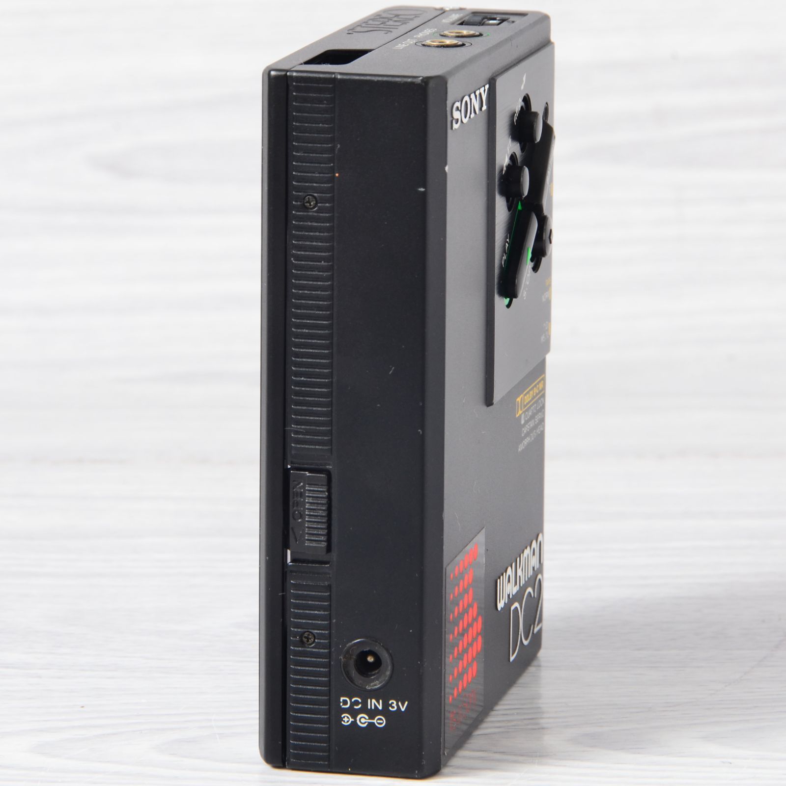 SONY WALKMAN WM-DC2 カセットウォークマン 黒 整備済 TY440 - メルカリ