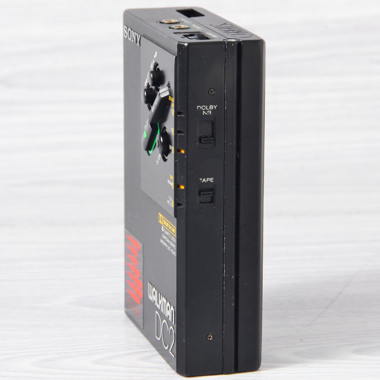 SONY WALKMAN WM-DC2 カセットウォークマン 黒 整備済 TY440 - メルカリ