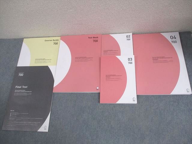 アルク TOEIC 完全攻略700点コース LISTENING AND READING TEST Textbook 全て状態良い 2021 計6冊 040M4D