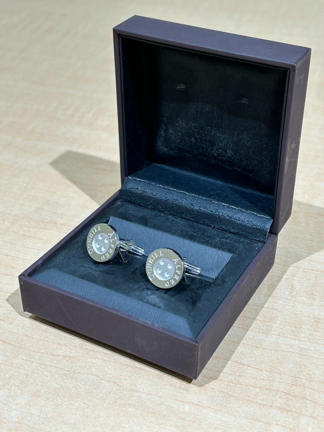 【Dunhill】ダンヒル　カフス　SILVER925