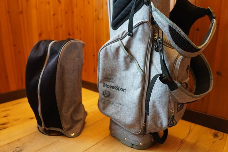 豊富な，得価】 【DESCENTE】キャディバッグ グレー ゴルフ