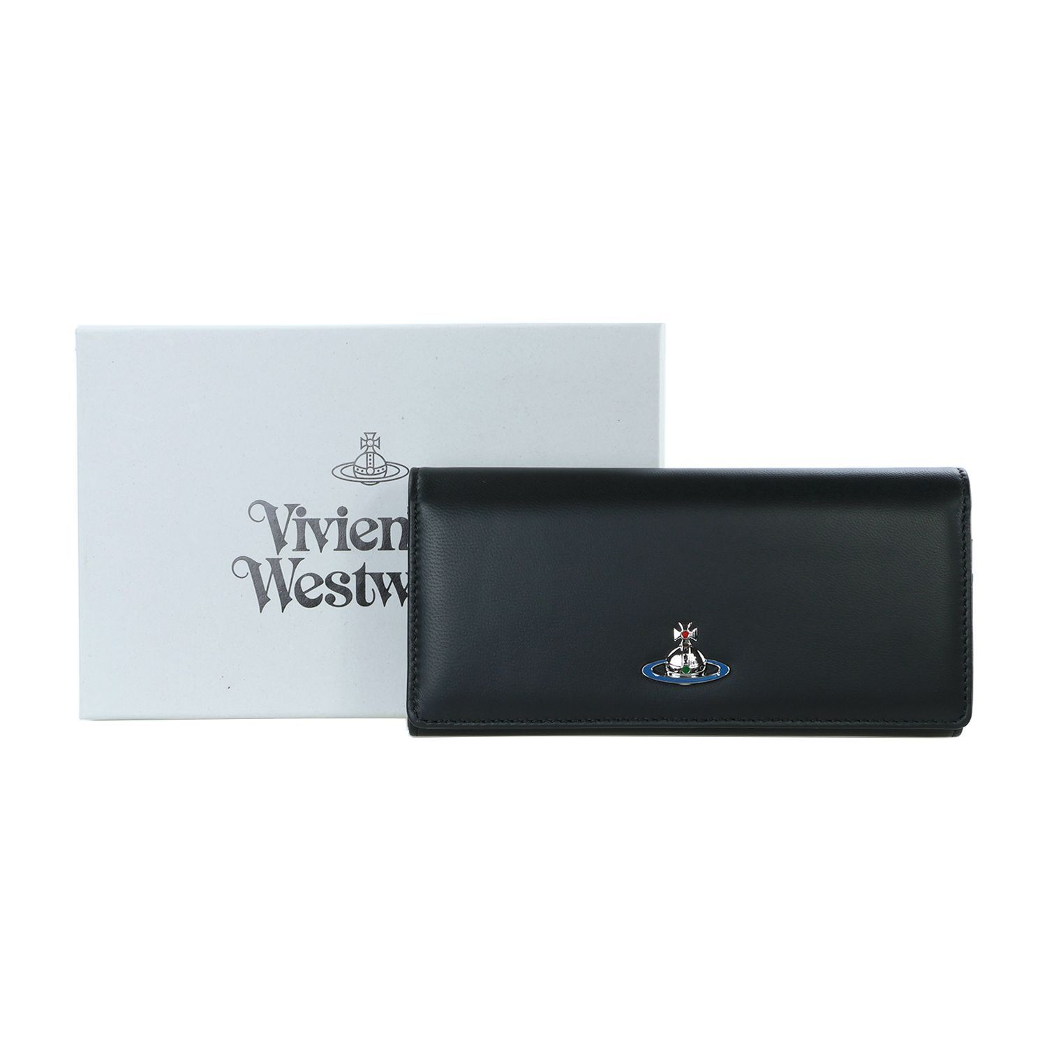 ヴィヴィアンウエストウッド 二つ折り長財布 Vivienne Westwood 財布 