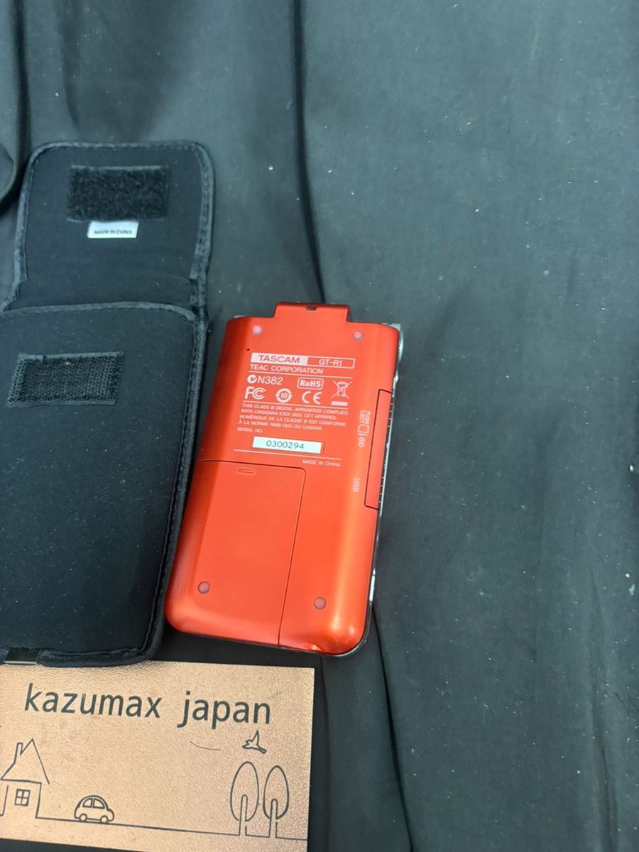 TASCAM GT-R1 動作品 ケース付き ポータブルレコーダー タスカム（k