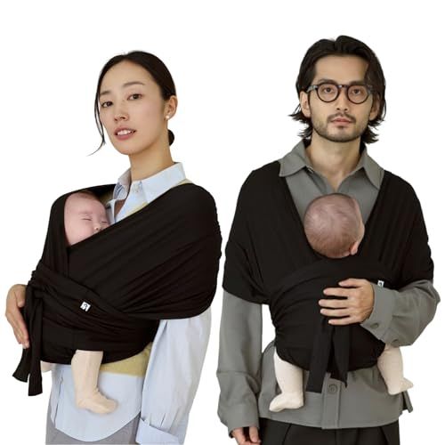 【ヘッドサポート入り】コニー抱っこ紐 FLEX サイズ調節 SoftBreeze (旧Elastech) (Konny) ママパパ兼用 ベビー スリング ラップ 新生児~20kg 国際安全認証取得 赤ちゃん 寝かしつけ 出産祝い ギフト 収納 d6500cd4