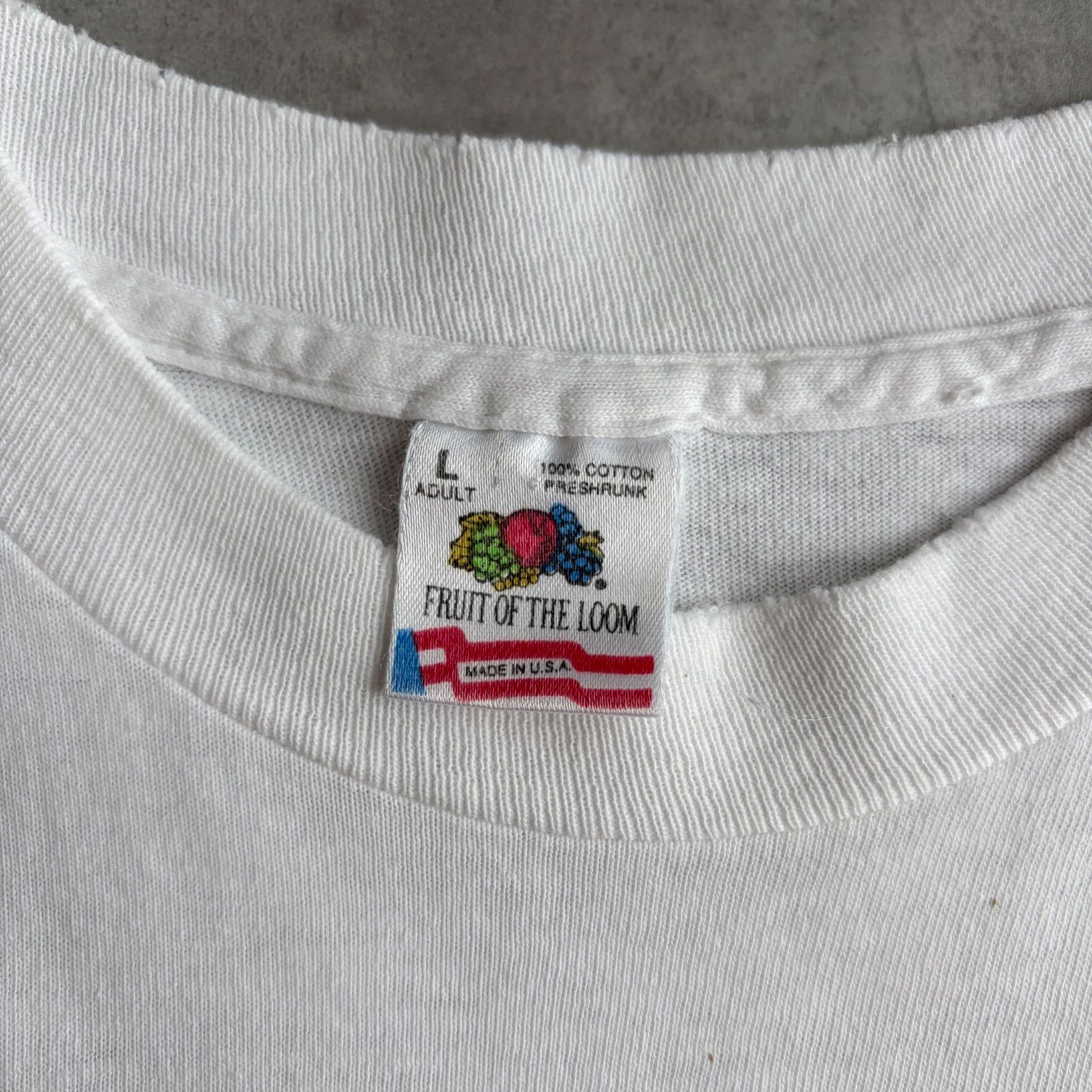 90s USA製 FRUIT OF THE LOOM ジョークTシャツ “I