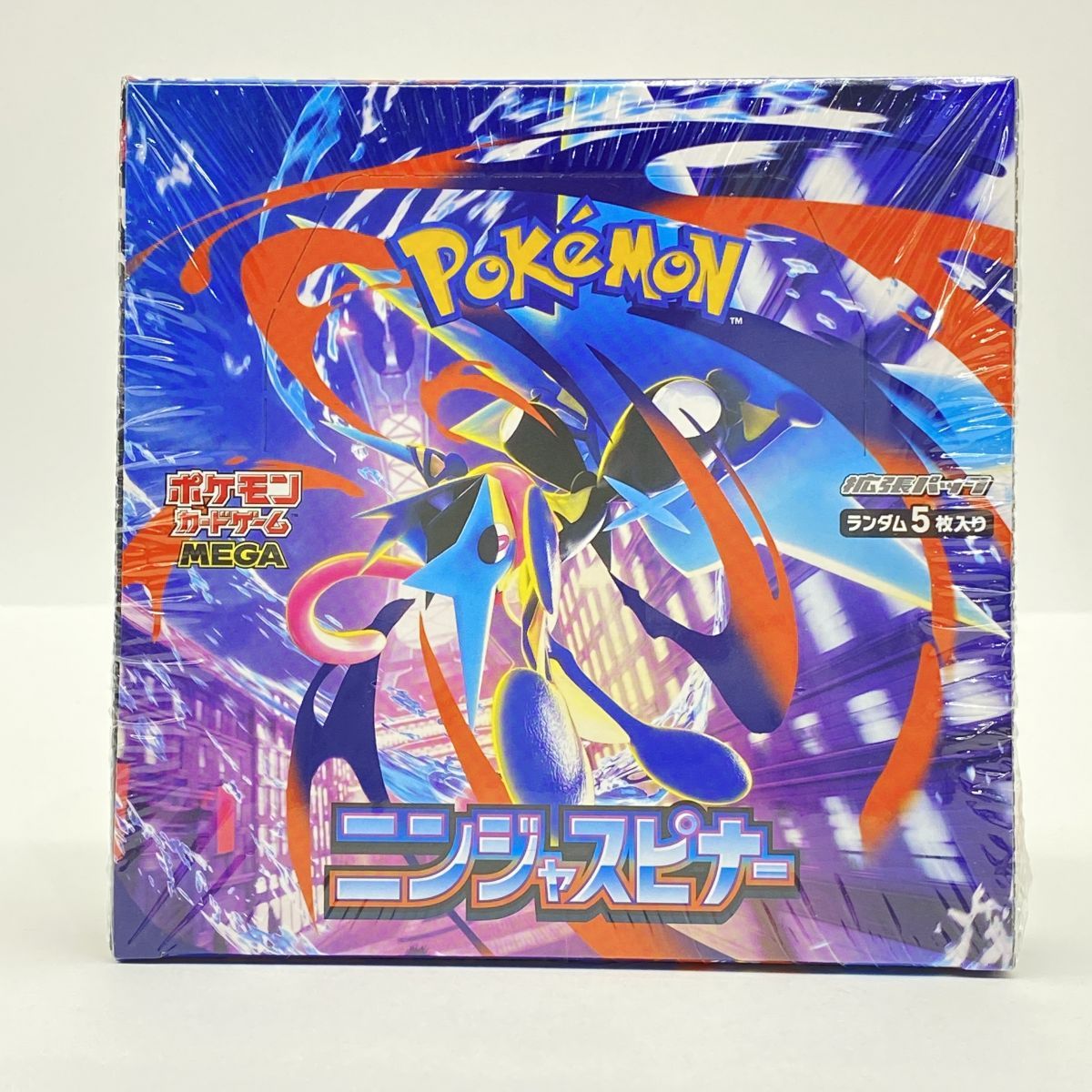【未開封】ポケモンカードゲーム MEGA 拡張パック ニンジャスピナー 1ボックス/30パック入り