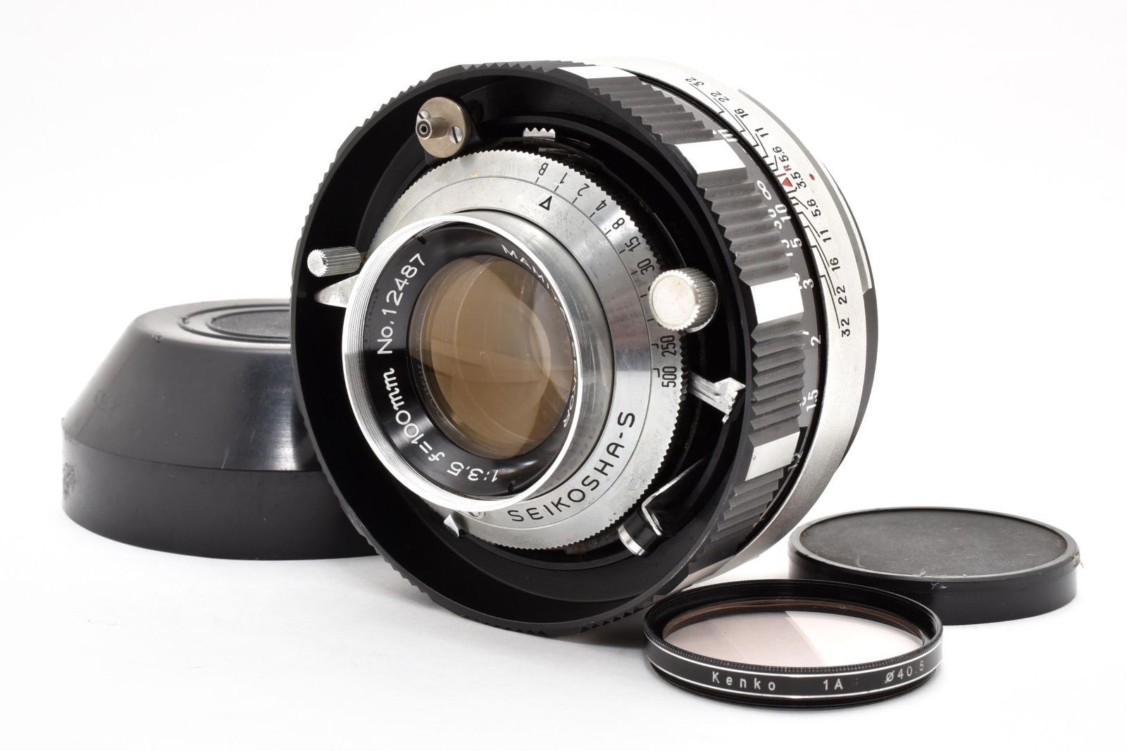 #5163 マミヤ MAMIYA SEKOR 100mm f3.5 中判レンズ プレス用 [動作確認済]