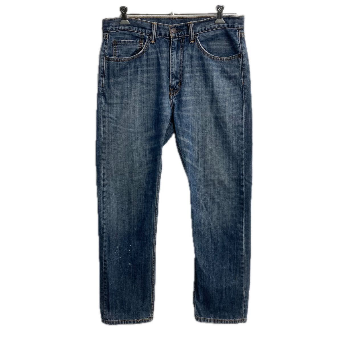 Levi's 505 デニムパンツ W34 ブルー リーバイス ジップアップ ゴールデンサイズ コインポケット アメカジ デニム ジーンズ 2605-395