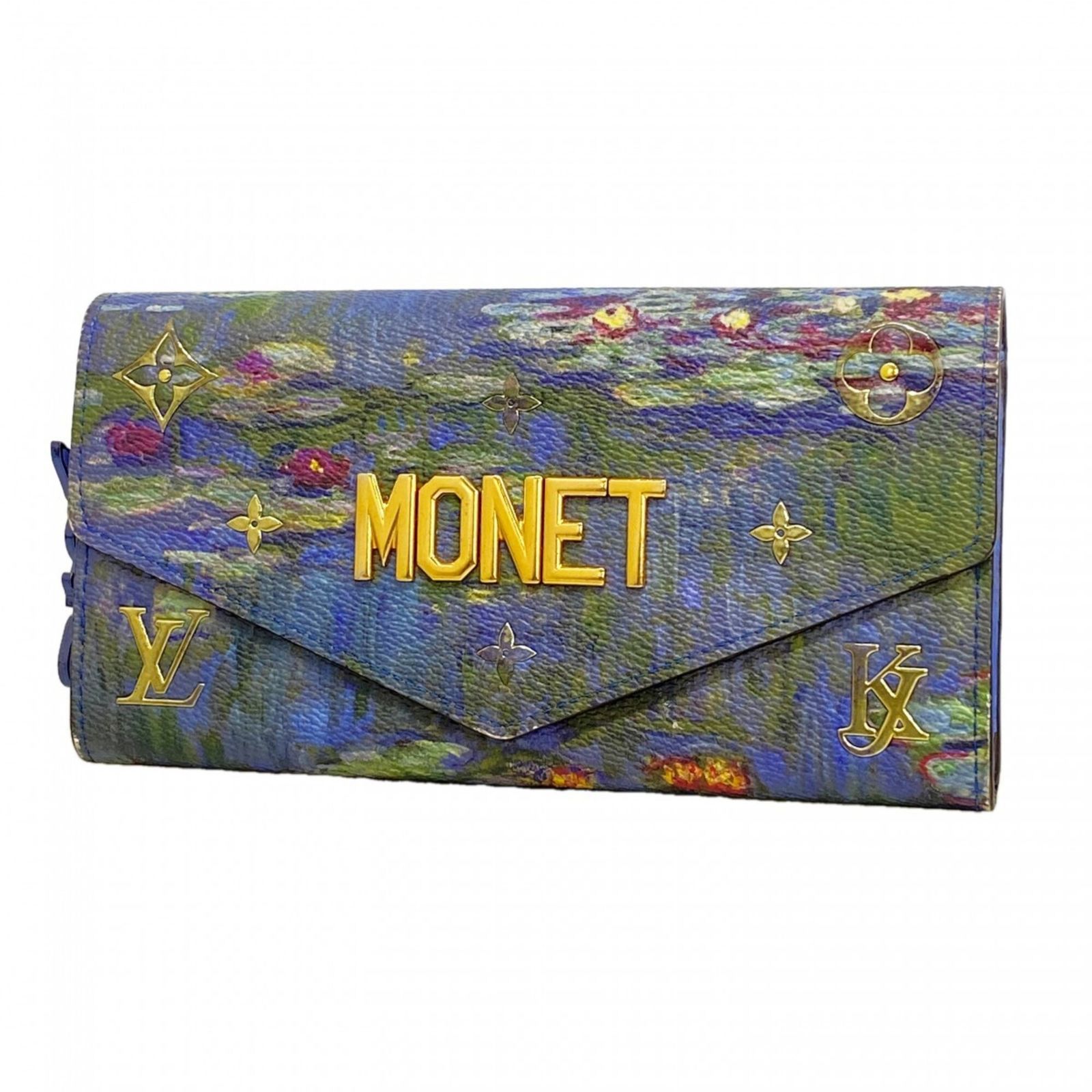 ルイ・ヴィトン(Louis Vuitton) ルイ・ヴィトン 長財布 マスターズコレクション モネ ポルトフォイユサラ M67589 マルチカラーレディース