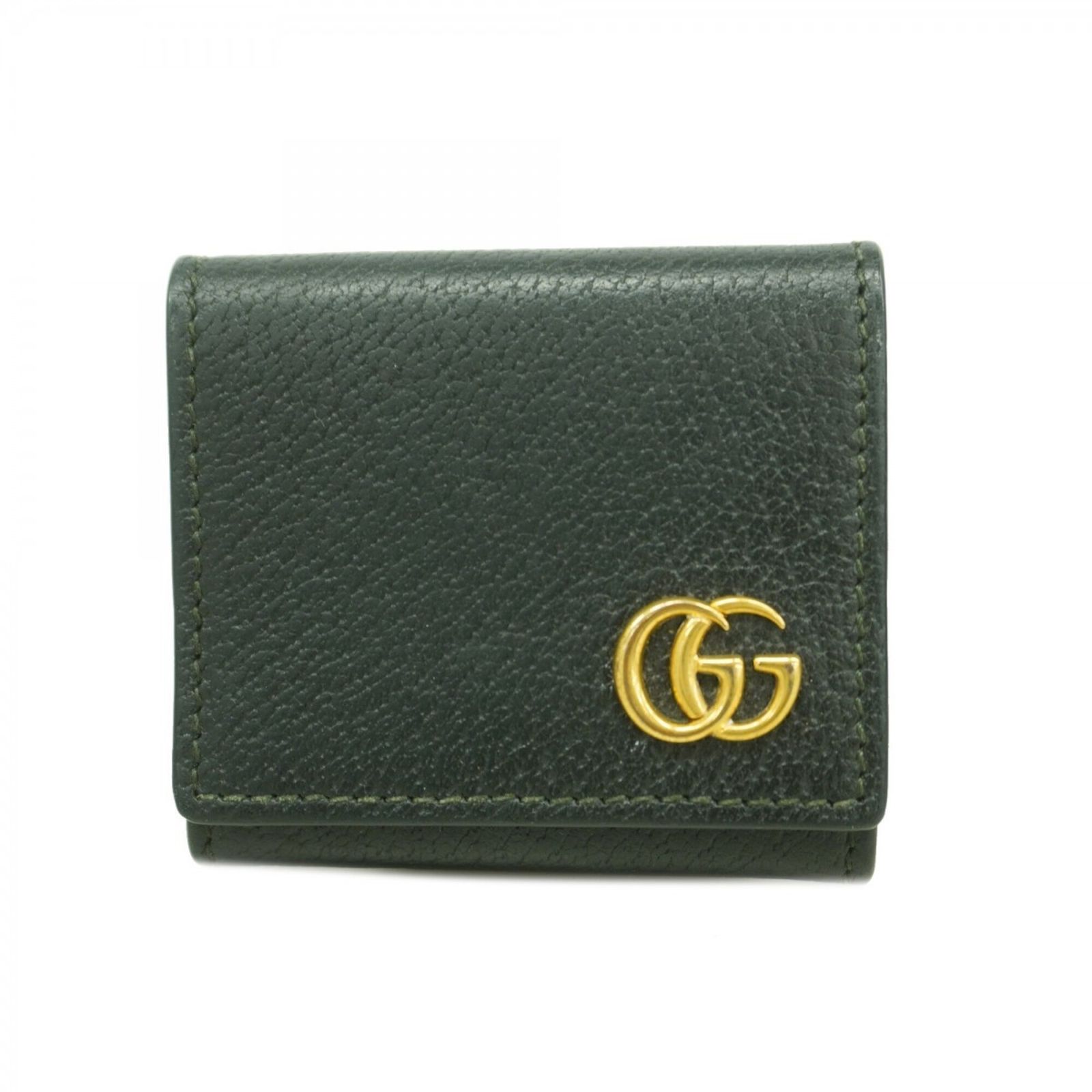 グッチ(Gucci) グッチ 財布・コインケース GGマーモント 473959 レザー ブラック メンズ レディース