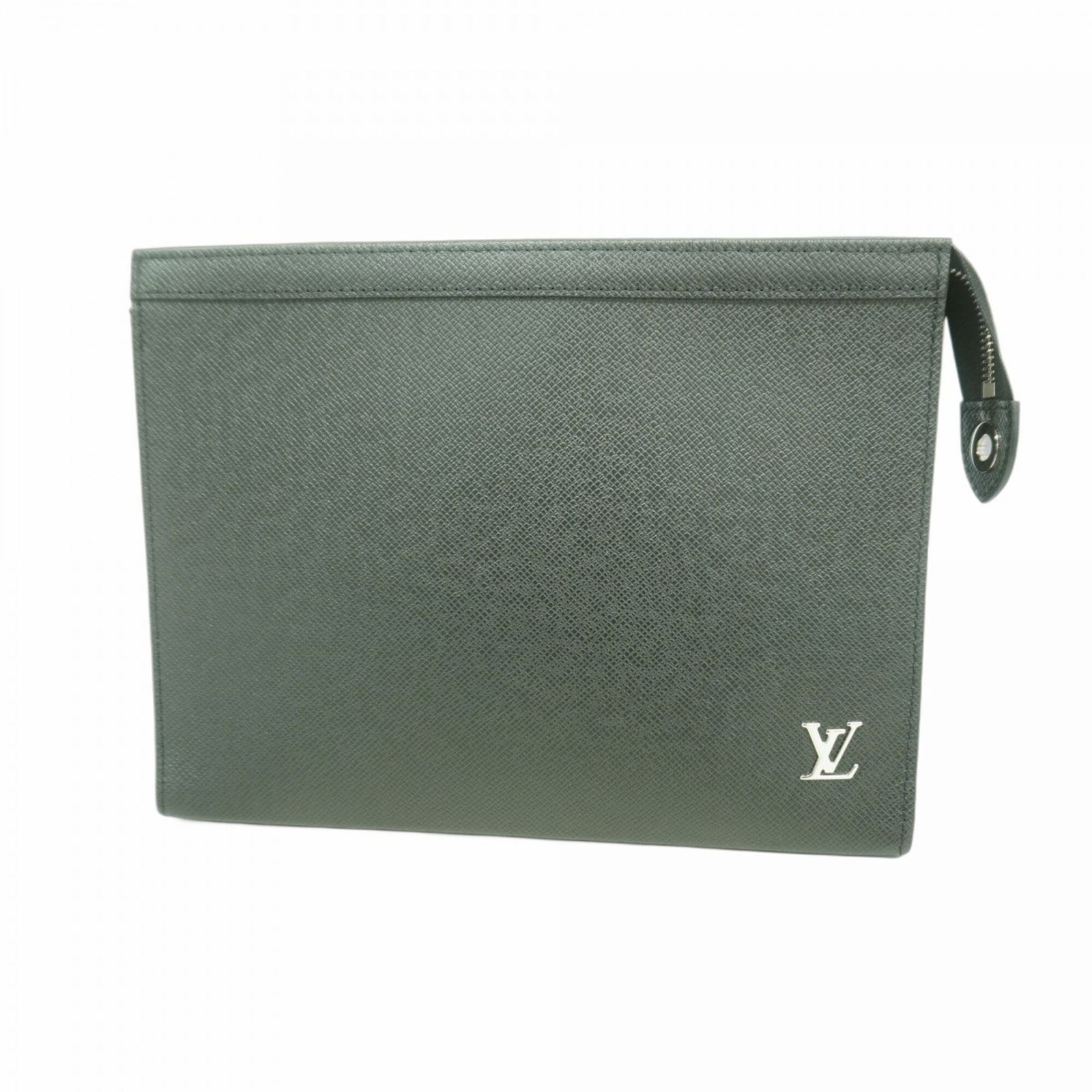 ルイ・ヴィトン(Louis Vuitton) ルイ・ヴィトン クラッチバッグ タイガ ポシェットヴォワヤージュMM M30450 ノワールメンズ