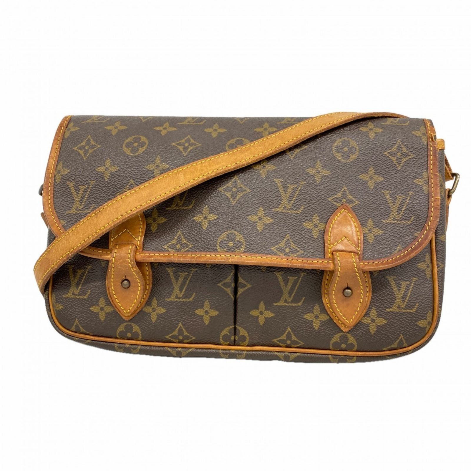 ルイ・ヴィトン(Louis Vuitton) ルイ・ヴィトン ショルダーバッグ モノグラム ジベシエールMM M42247 ブラウンレディース