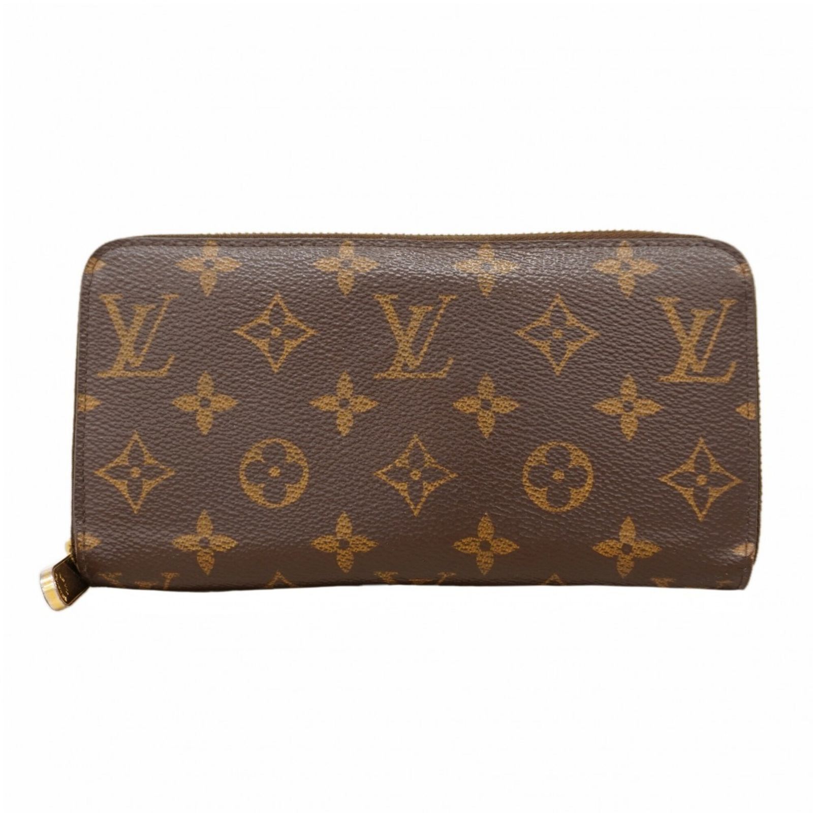 ルイ・ヴィトン(Louis Vuitton) ルイ・ヴィトン 長財布 モノグラム ジッピーウォレット ブラウン フューシャレディース