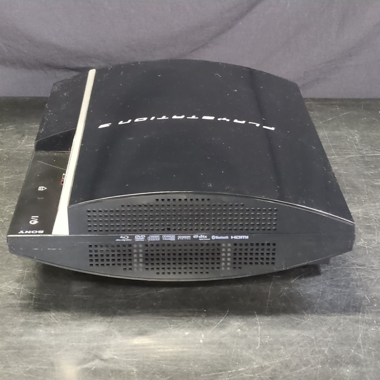 D14640】ジャンク PS3本体 40GB CECHH00 クリアブラック 箱、取説付き