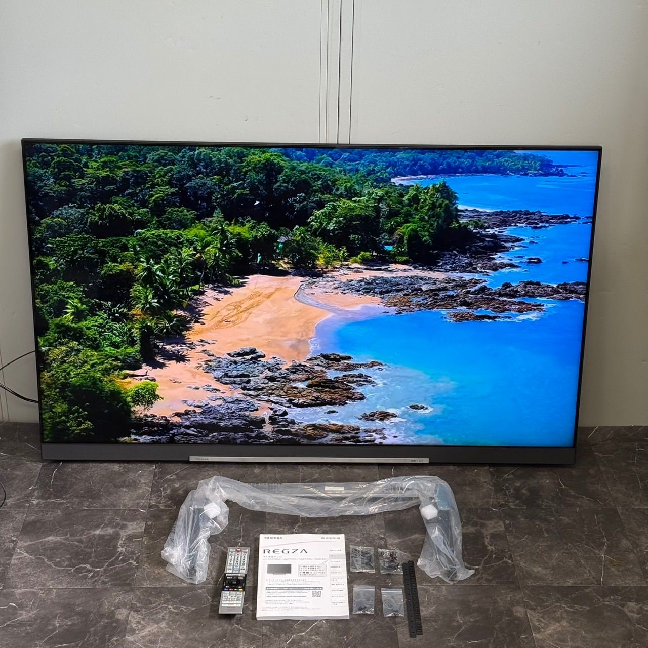 ♪地域限定送料込！美品 TOSHIBA REGZA 4K液晶テレビ 65Z730X 65型 