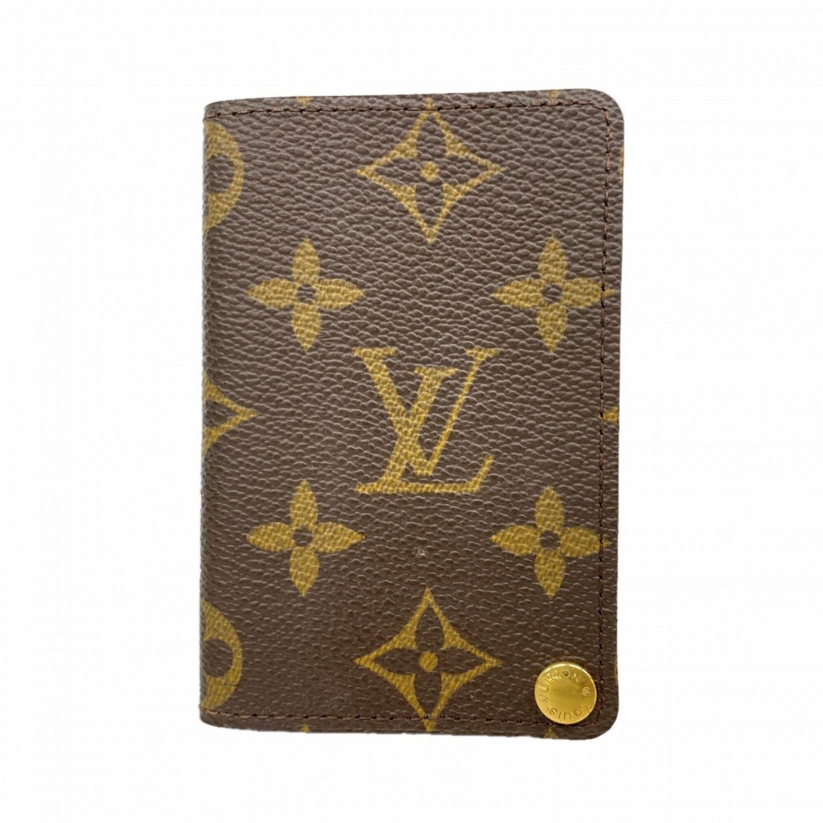 ルイ・ヴィトン(Louis Vuitton) ルイ・ヴィトン 名刺入れ・カードケース モノグラム ポルトカルトクレディプレッシオン M60937 ブラウンメンズ レディース