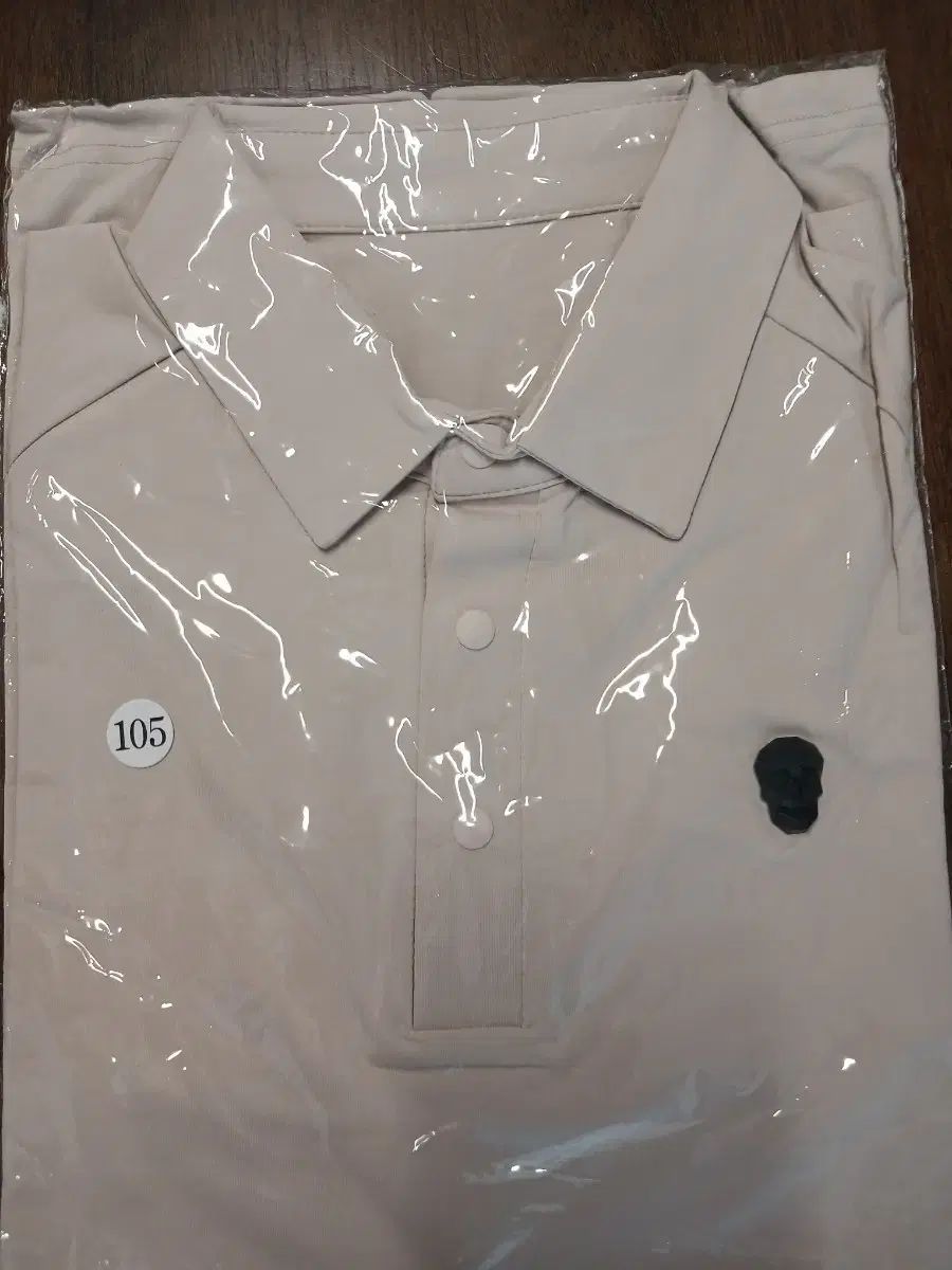 アメイジング ゴルフ ベージュ半袖 カラーTシャツ