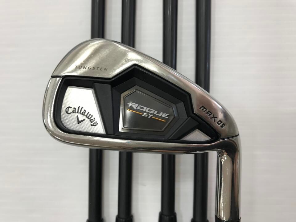 キャロウェイ　ROGUE ST MAX OS　VENTUS 5 for Callaway　SRフレックス　アイアンセット　中古【最短即日発送】