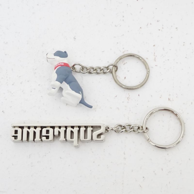 メンズ Supreme 14SS Pitbull Keychain シュプリーム 犬