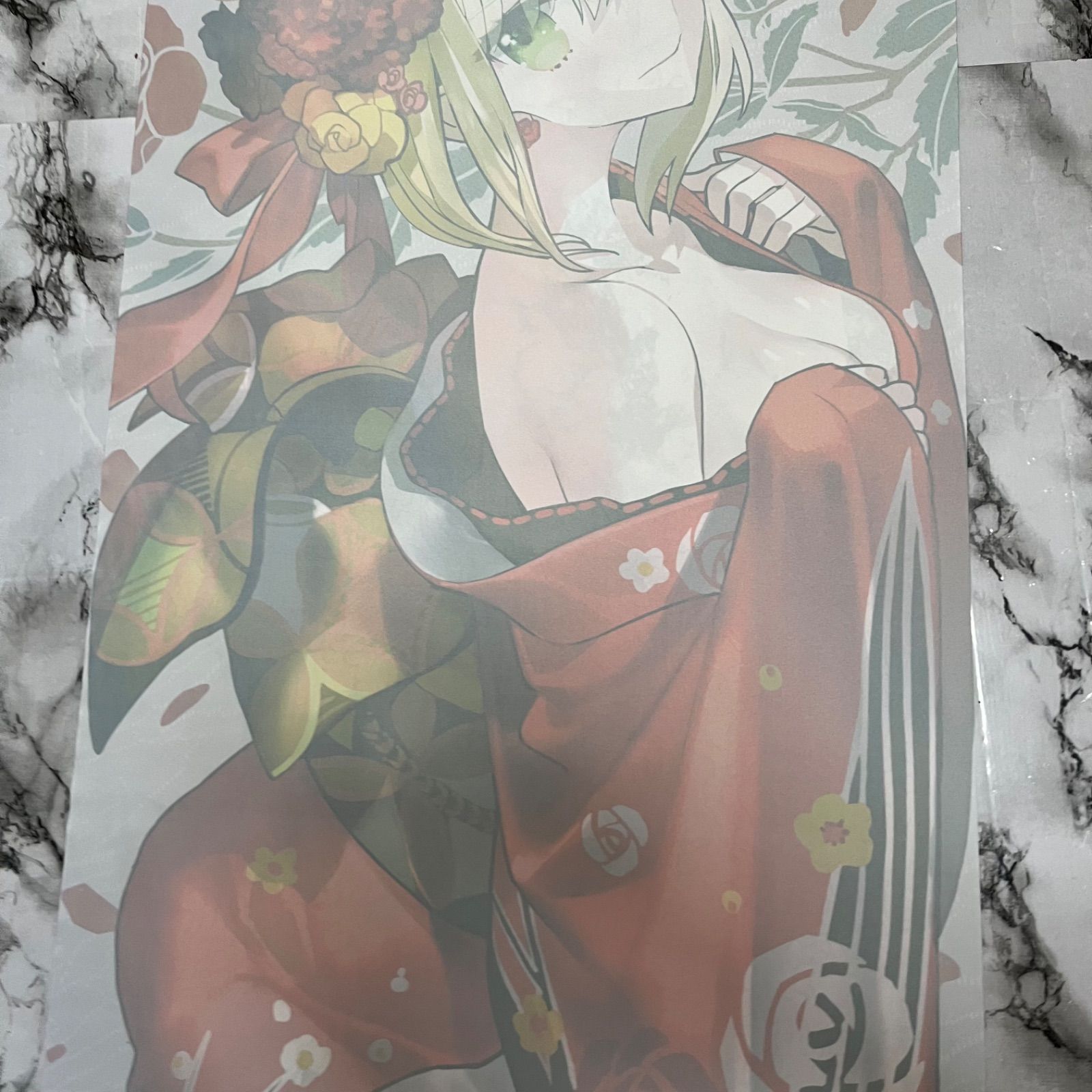 ネロ・クラウディウス 描き下ろし 特大タペストリー Fate/EXTELLA