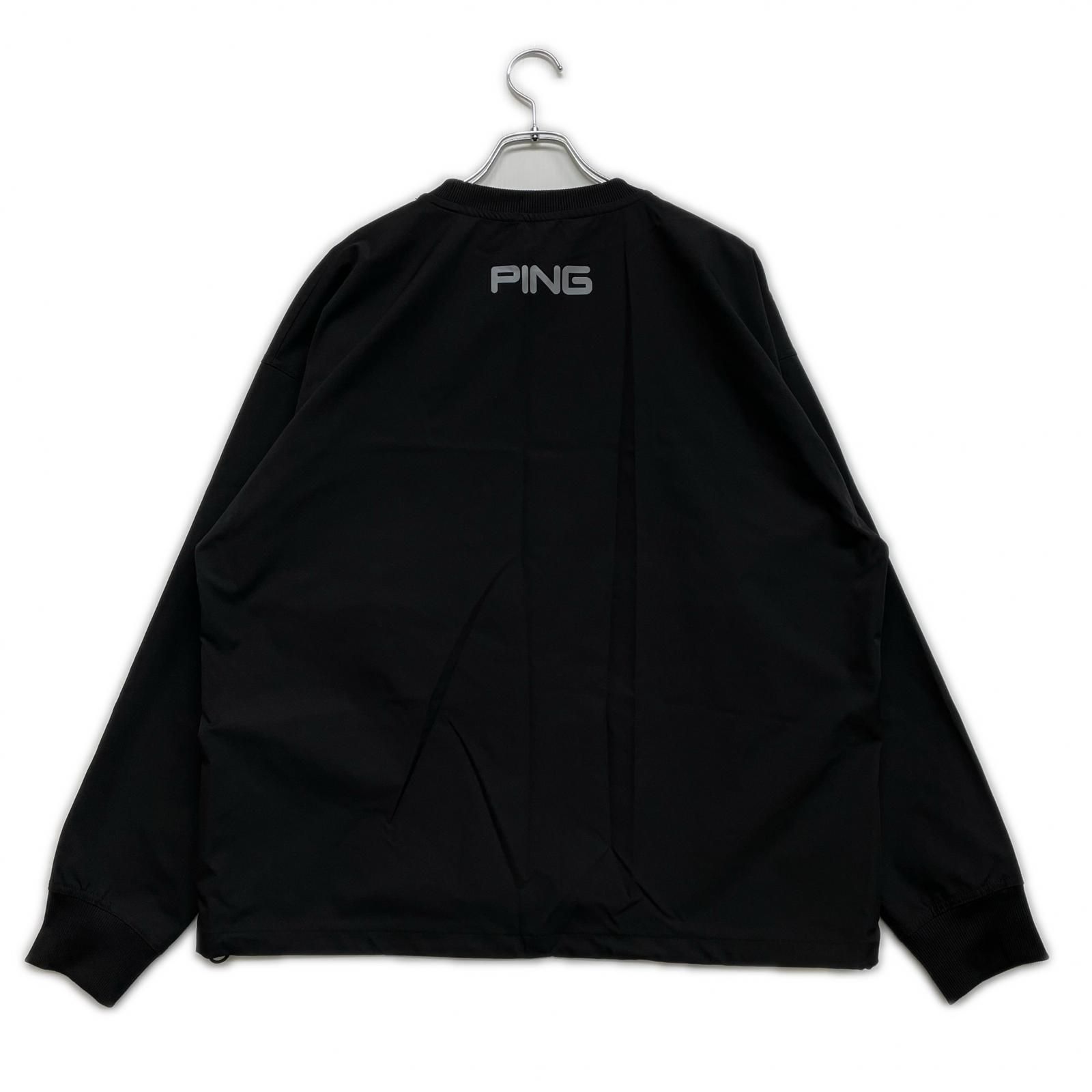 美品 PING ストレッチ中綿スニードジャック/ブラック/Mサイズ 中古 メンズ ピン PING スニードジャック L ブラック クルーネック