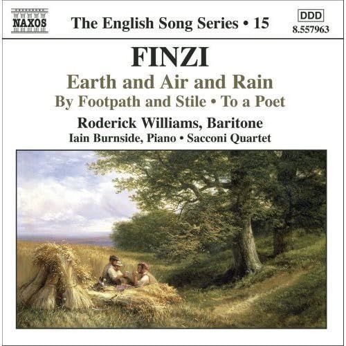 【CD】Finzi: Earth & Air & Rain (The English Song Series 15)