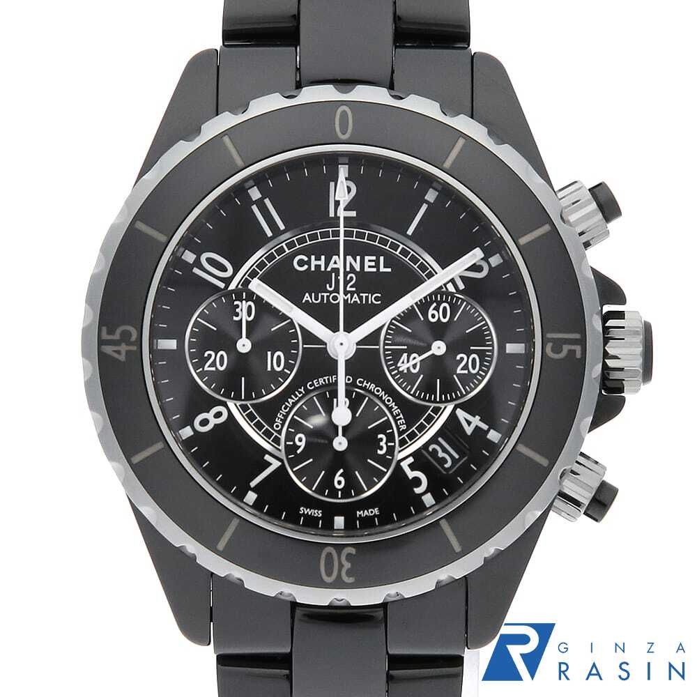 シャネル J12 クロノグラフ H0940 中古 メンズ