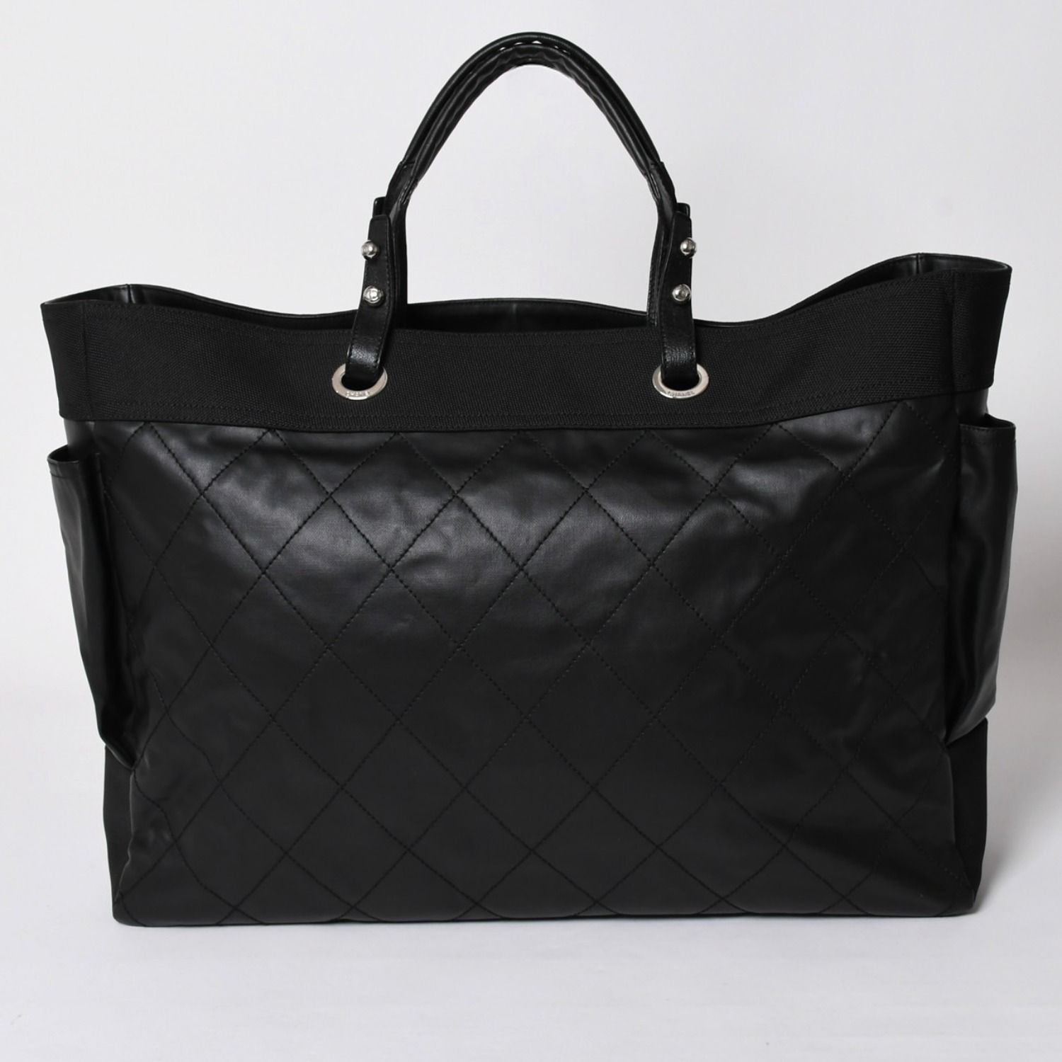 極美品 CHANEL シャネル トートバッグ バリビアリッツトートTGM 11番台