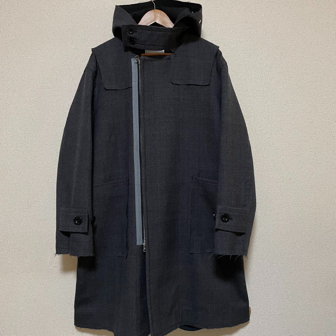 sacai サカイ 22AW check bonding coat コート 198000円 - メルカリ
