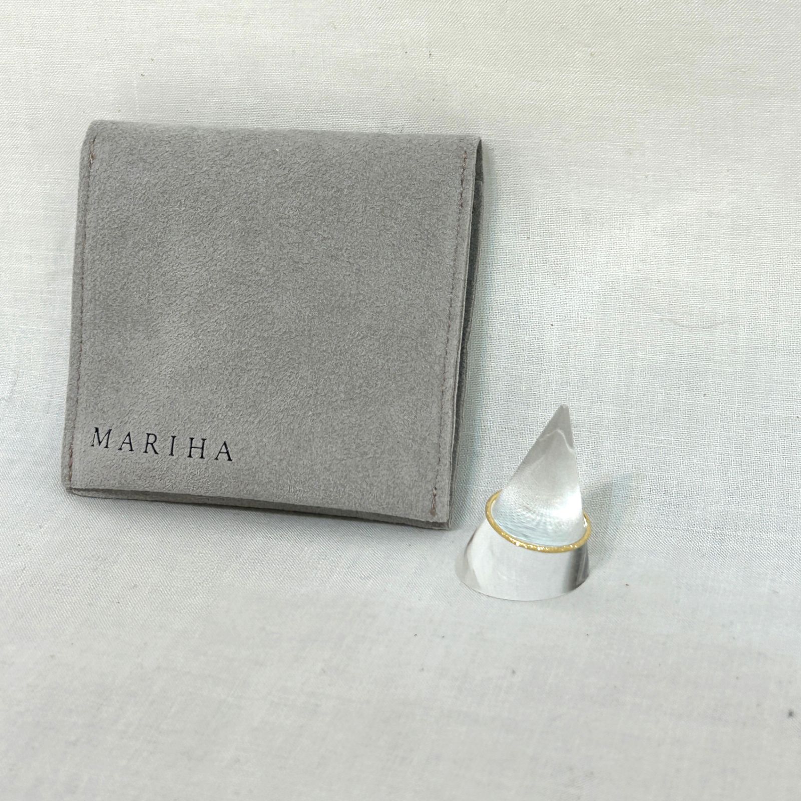 MARIHA 17号 ＃17 願い事 リング ダイヤモンドダスト K18YG 18金