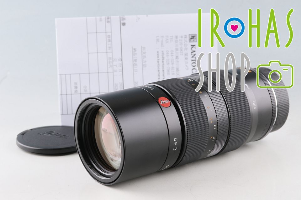 Leica Vario-Elmar-R 80-200mm F/4 E60 ROM Lens CLA By Kanto Camera #60167T