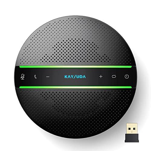 ☆新品☆スピーカーフォン Bluetooth 対応スピーカーマイク 会議用マイクスピーカー PCマイク 全指向性マイク 新ソリューション導入 Zoom/Skype/Teams/Google meet などに対応 双方向通話可能 オンライン会議 ae358760