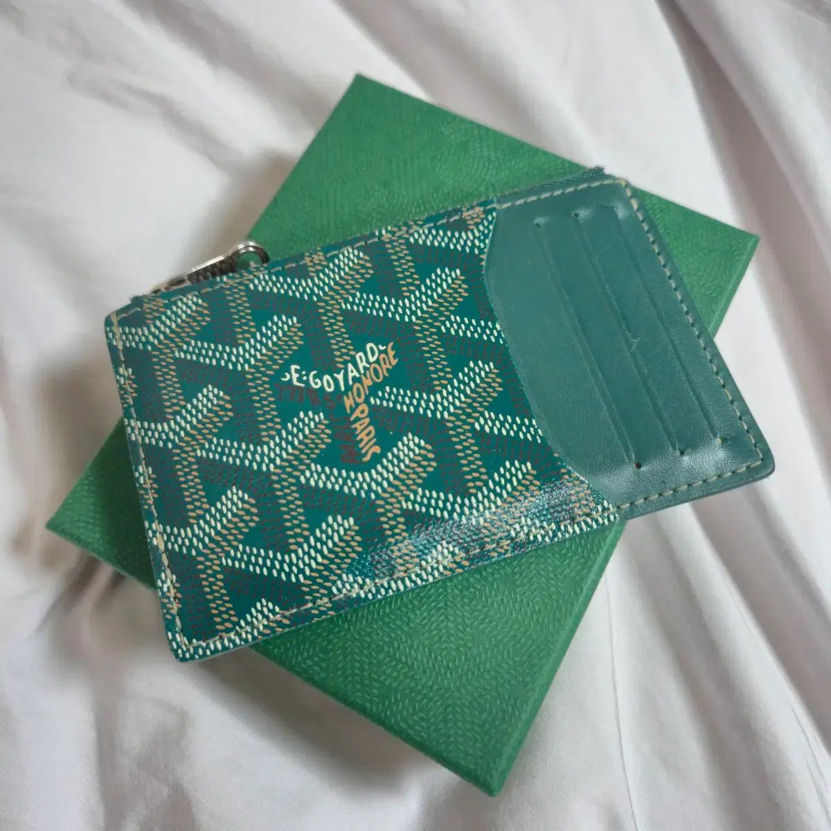 Masion Goyard ゴヤール・ブルボン ジッパー カードウォレット