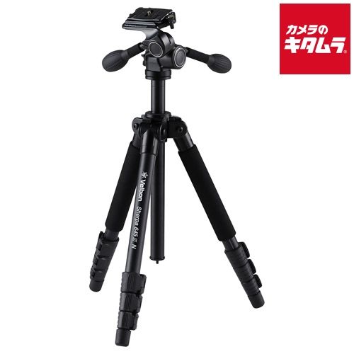 【新品】ベルボン シェルパ 645III N 中型アルミ三脚 4段
