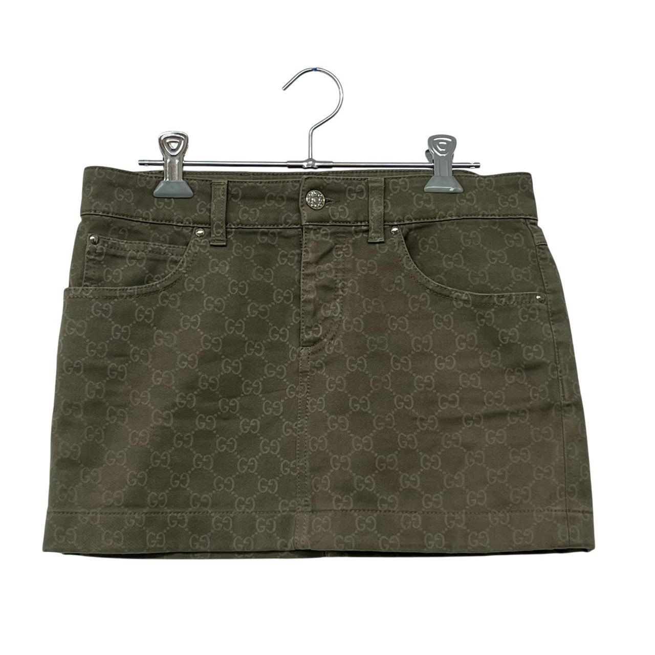 GUCCI/グッチ/GG柄/デニムミニスカート/サイズ36/レディース/RS1408
