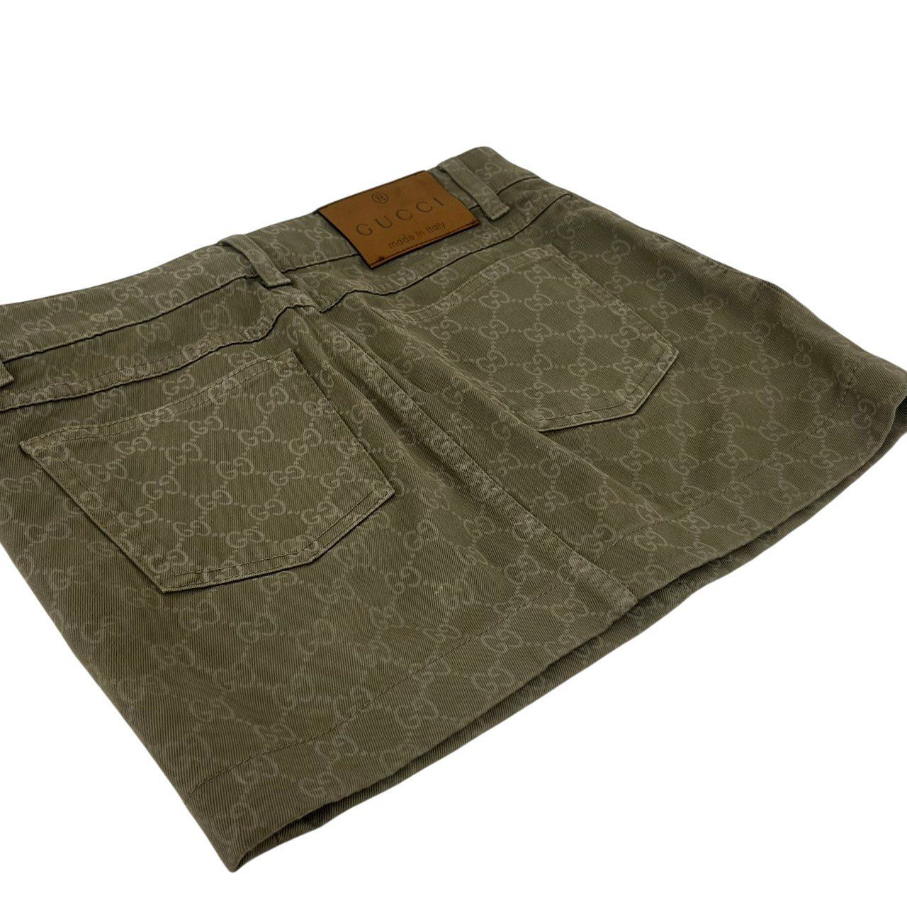 GUCCI/グッチ/GG柄/デニムミニスカート/サイズ36/レディース/RS1408