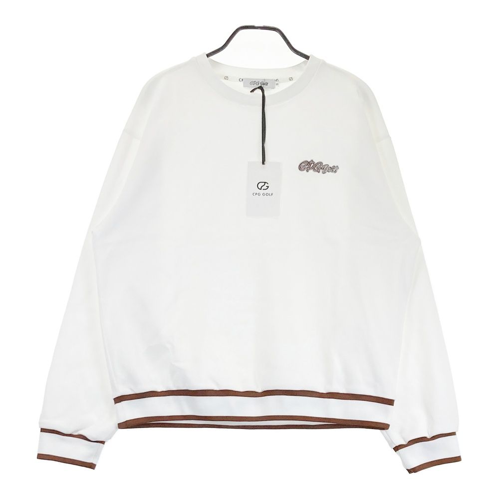 サイズ：3 CPG GOLF シーピージーゴルフ スウェット ホワイト系 [240101682290] ゴルフウェア メンズ ストスト