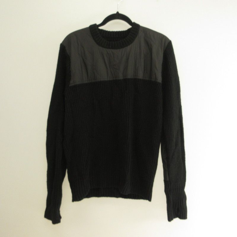 【姫路東店】 中古 NEIGHBORHOOD | ネイバーフッド セーター 202FUNH-KNM03 ブラック サイズ：3 【104】