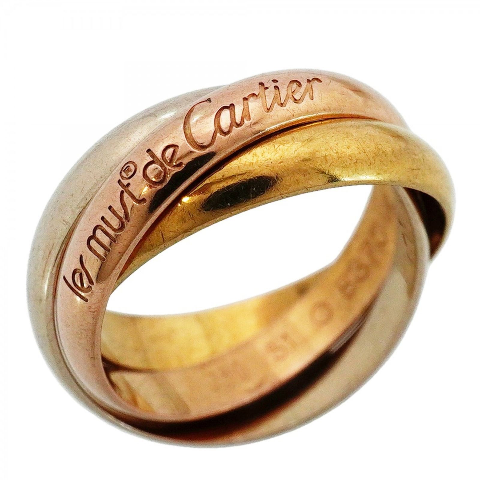 カルティエ(Cartier) カルティエ リング トリニティ クラシック 18KYG