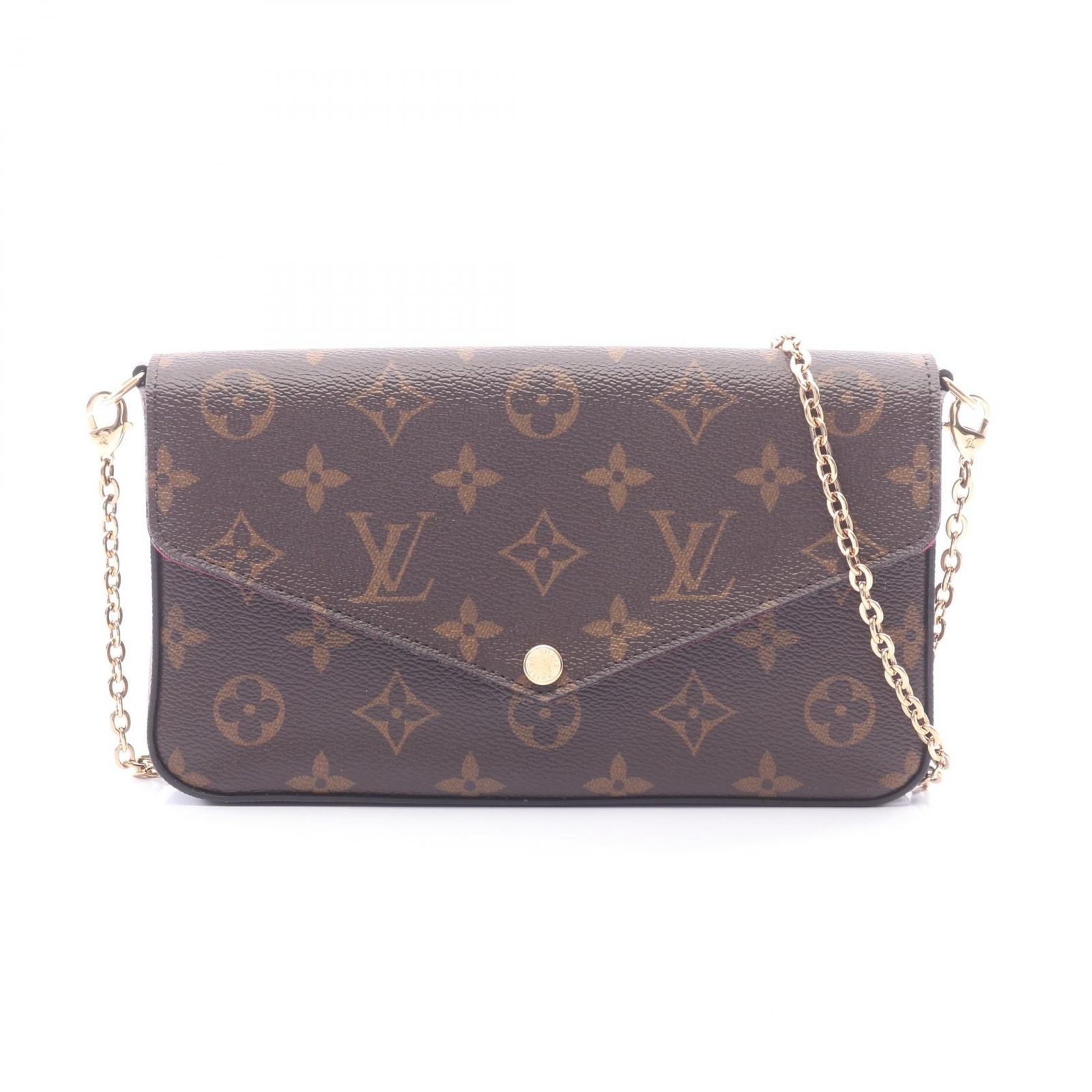 LOUIS VUITTON ルイ・ヴィトン ポシェット フェリシー モノグラム フューシャ ショルダーバッグ