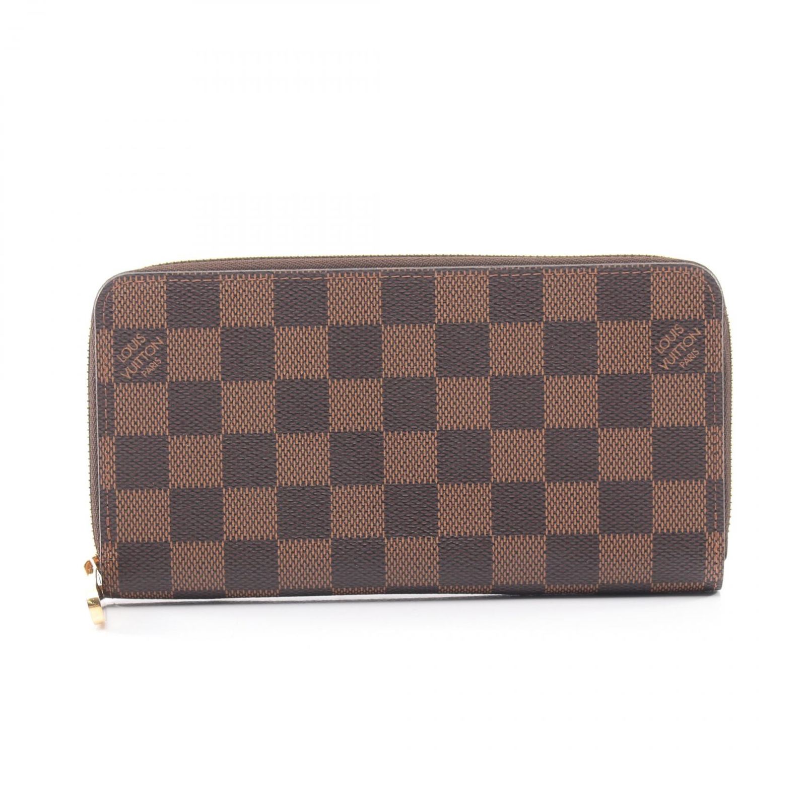 LOUIS VUITTON ルイ・ヴィトン ジッピーウォレット ダミエエベヌ ラウンド長財布