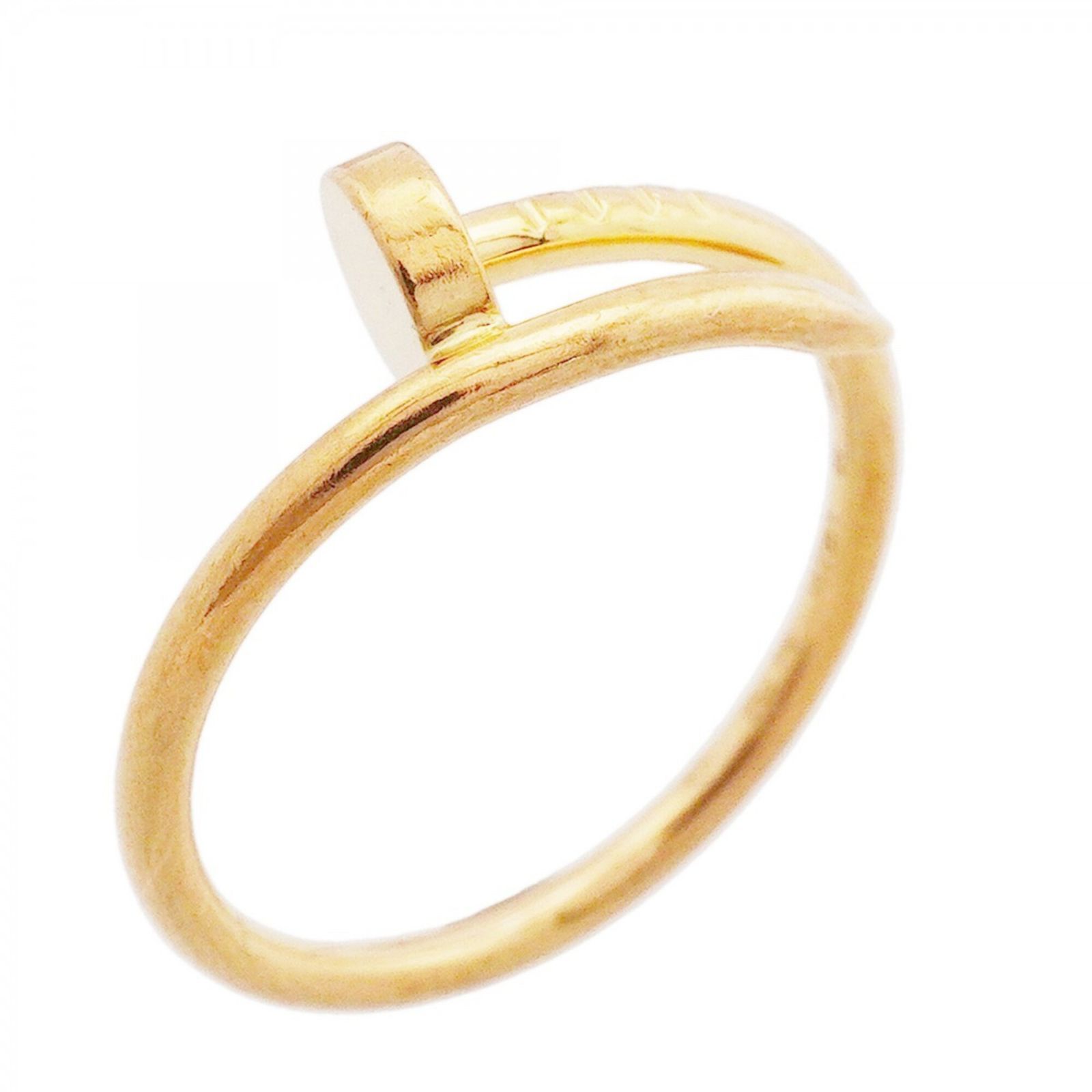 カルティエ(Cartier) カルティエ リング ジュストアンクル 18KYG イエローゴールド ＃58メンズ